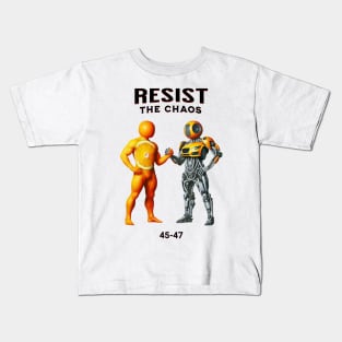 Resist the chaos Kids T-Shirt